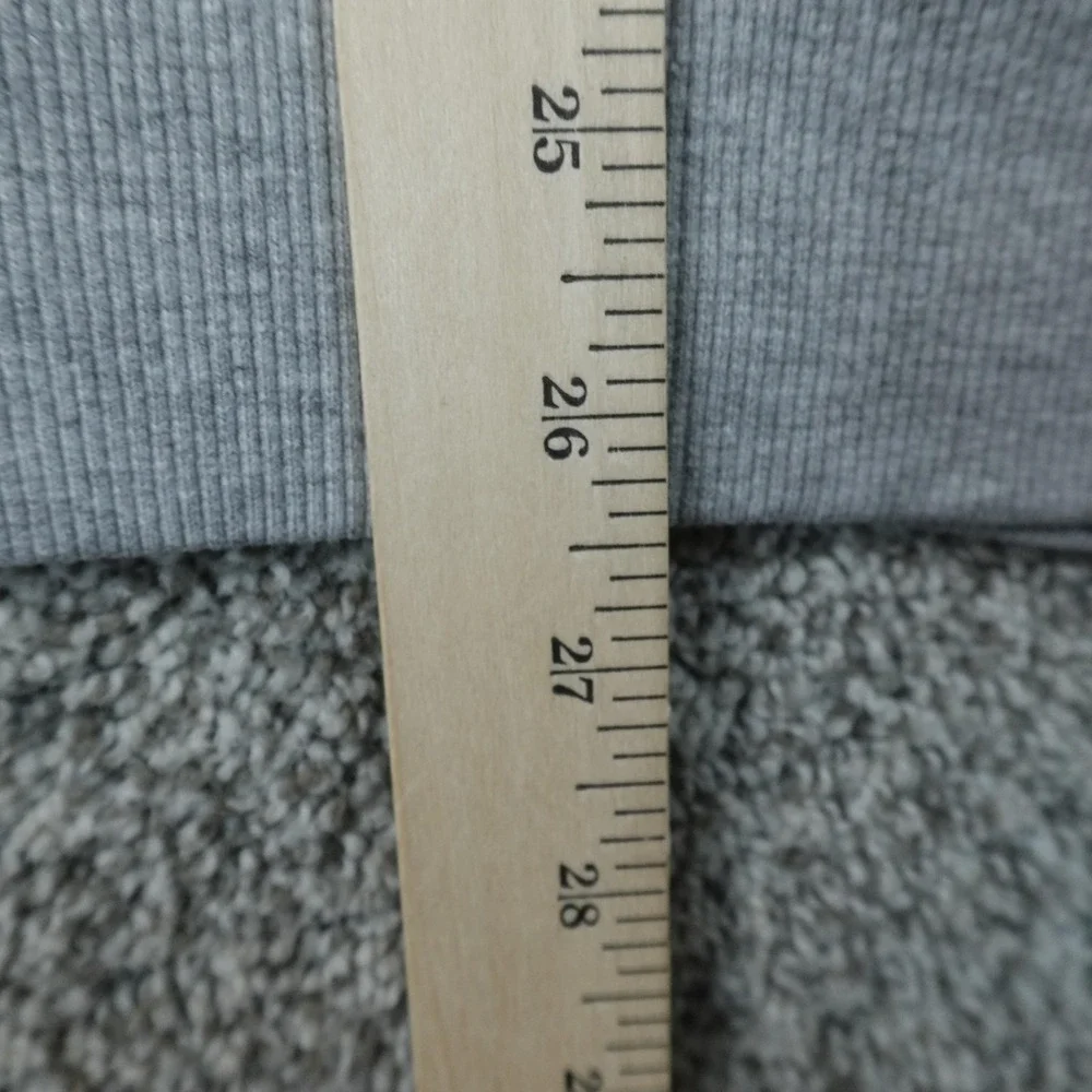 North Face Hoodie Mens L Gray Graphic Logo Pullover Sweatshirt Sweater Fleece